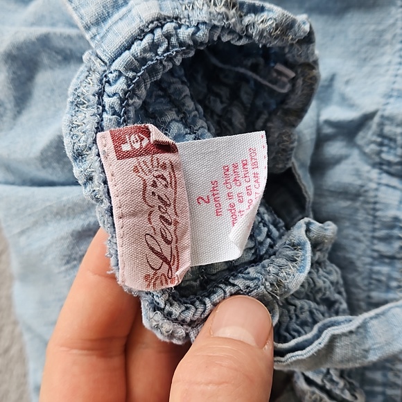 Adorable Infant Girl Levi's Dress - Picture 4 of 7